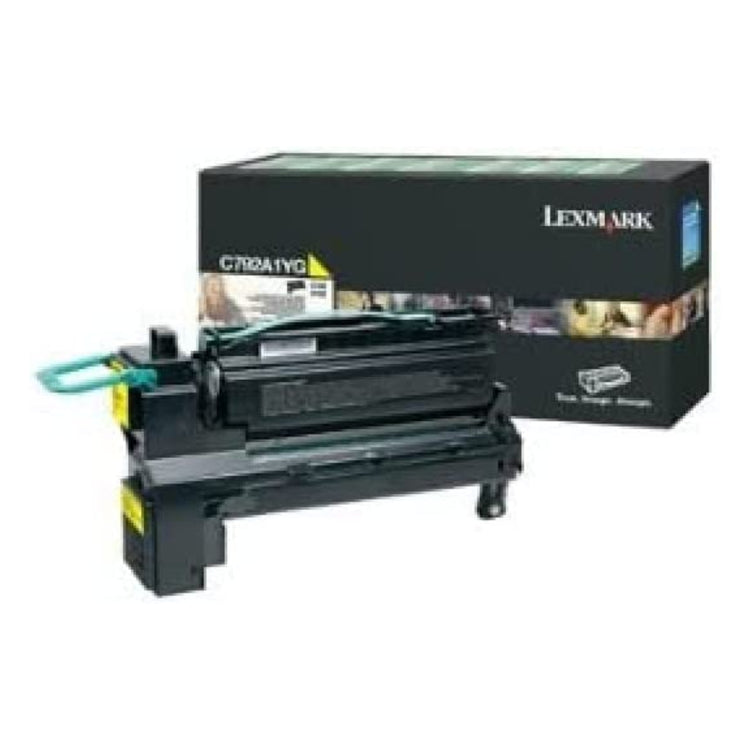 LEXMARK C792A1YG Yellow Original Toner Cartridge - Cartouches Certifiées