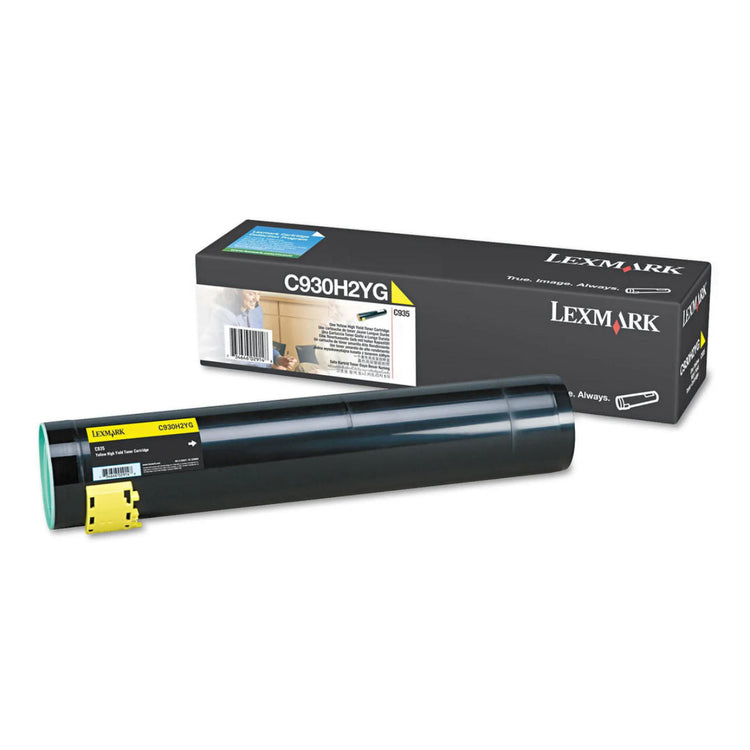 LEXMARK C930H2YG Yellow Original Toner Cartridge - Cartouches Certifiées