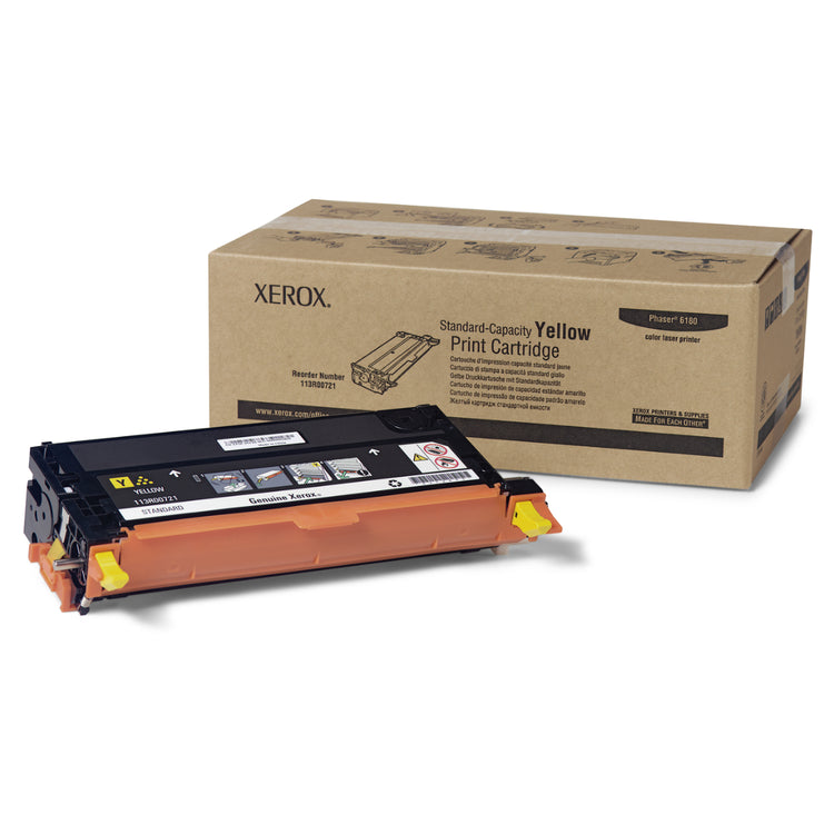 XEROX 113R00721 Yellow Original Toner Cartridge - Cartouches Certifiées