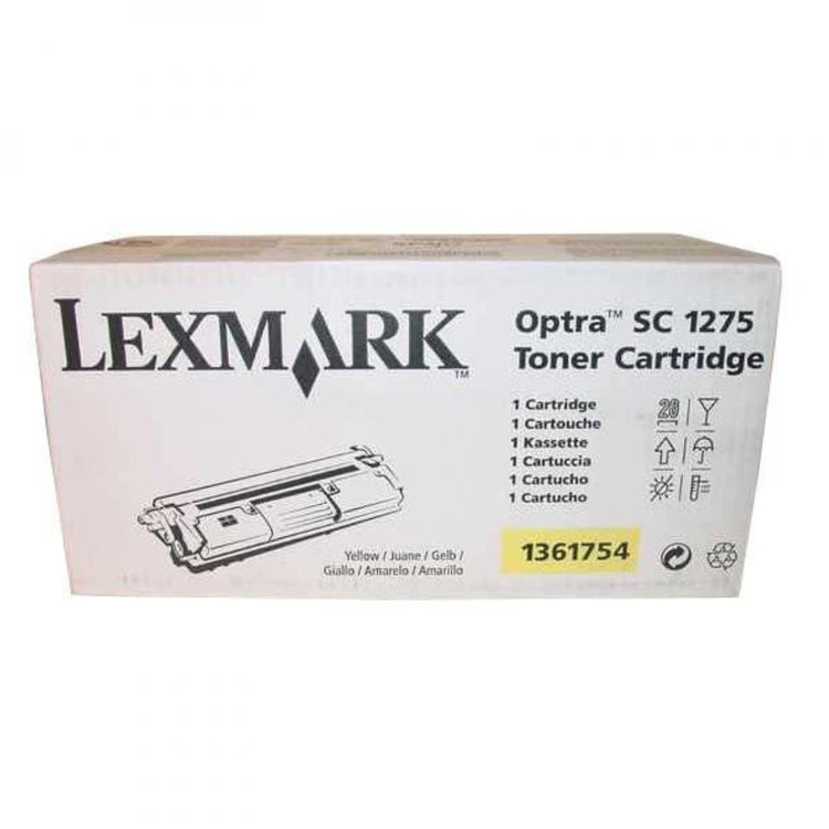 LEXMARK 1361754 Yellow Original Toner Cartridge - Cartouches Certifiées