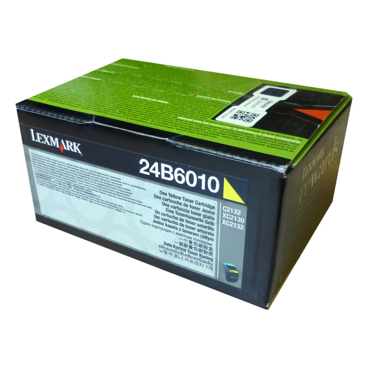 LEXMARK 24B6010 Yellow Original Toner Cartridge - Cartouches Certifiées