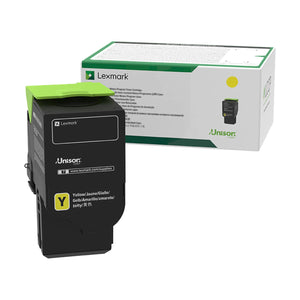 LEXMARK 78C1UY0 Yellow Original Toner Cartridge - Cartouches Certifiées