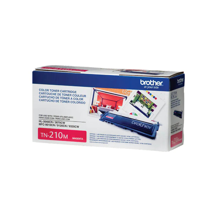 BROTHER TN-210M Magenta Original Toner Cartridge - Cartouches Certifiées