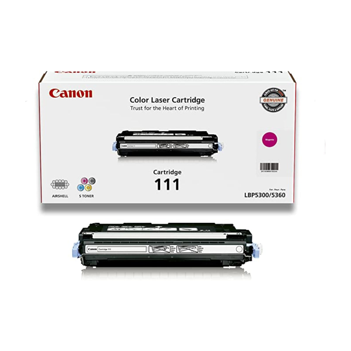 CANON 111 (1658B008) Magenta Original Toner Cartridge - Cartouches Certifiées