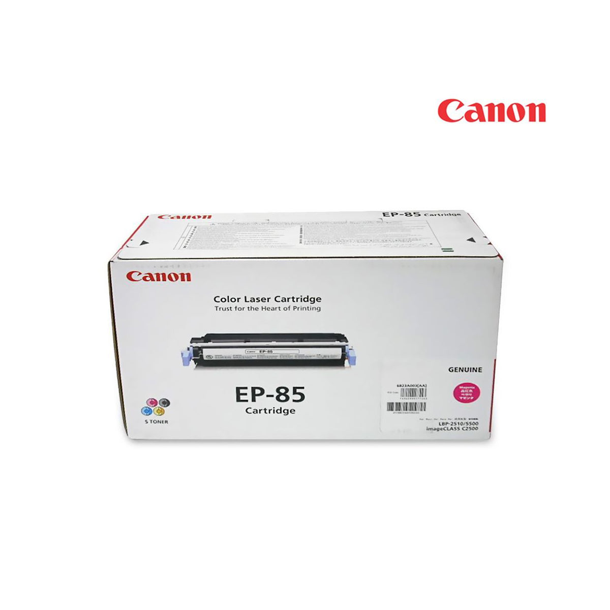 CANON EP-85 (6823A004AA) Magenta Original Toner Cartridge - Cartouches Certifiées