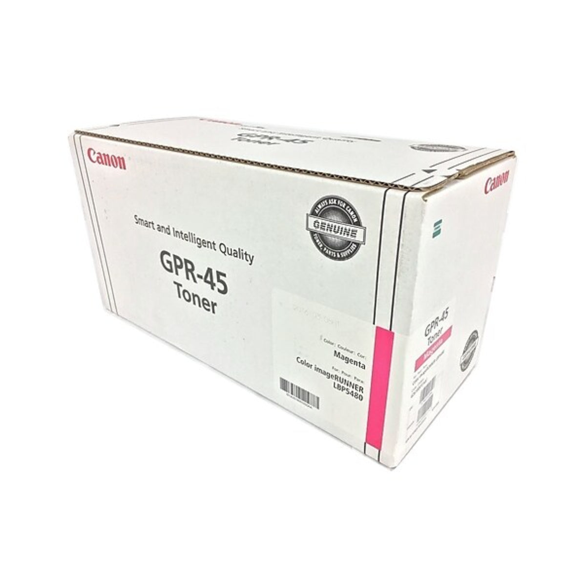 CANON GPR-45 (6261B001) Magenta Original Toner Cartridge - Cartouches Certifiées