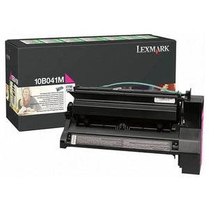 LEXMARK 10B041M Magenta Original Toner Cartridge - Cartouches Certifiées