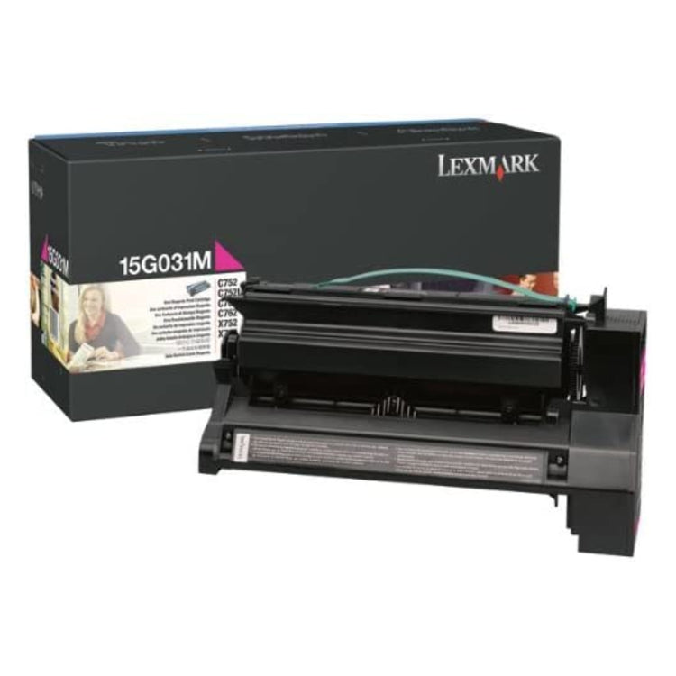 LEXMARK 15G031M Magenta Original Toner Cartridge - Cartouches Certifiées