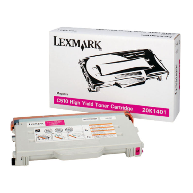 LEXMARK 20K1401 Magenta Original Toner Cartridge - Cartouches Certifiées