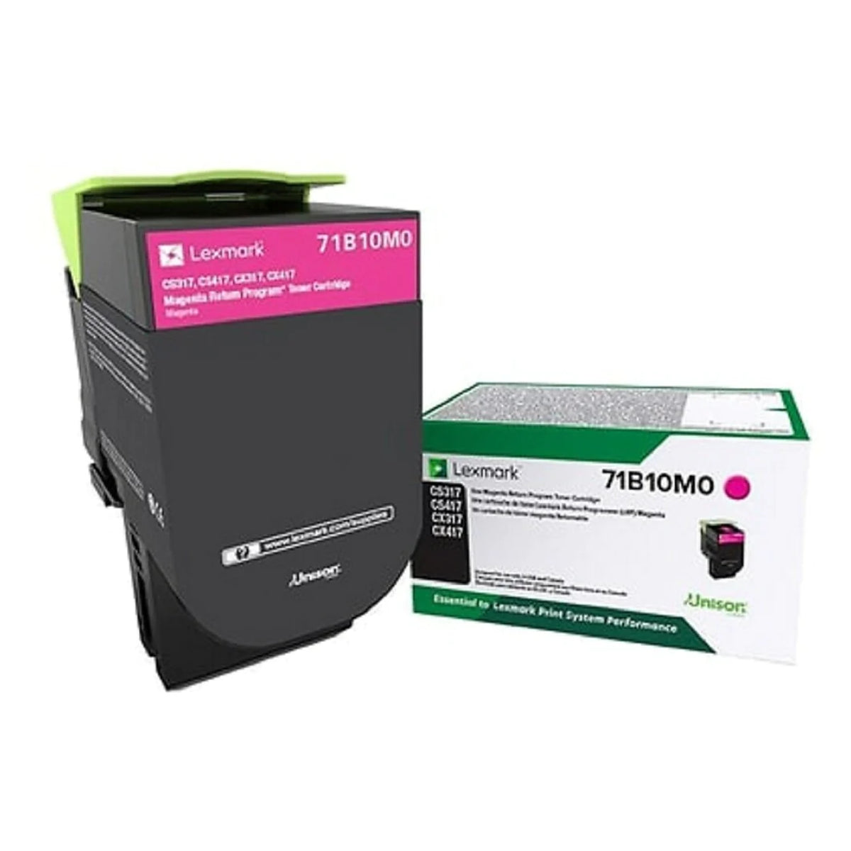 LEXMARK 71B10M0 (71B0030) Magenta Original Toner Cartridge - Cartouches Certifiées