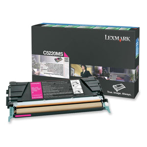 LEXMARK C5220MS Magenta Original Toner Cartridge - Cartouches Certifiées
