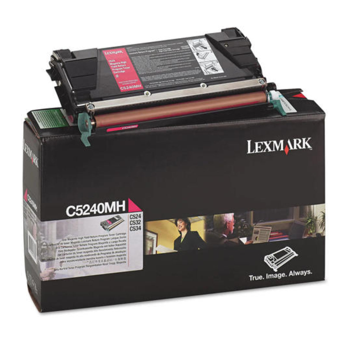 LEXMARK C5240MH Magenta Original Toner Cartridge - Cartouches Certifiées