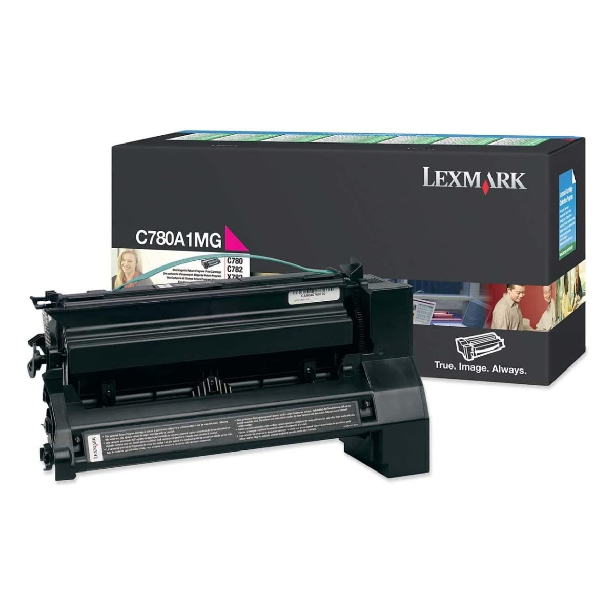 LEXMARK C780A1MG Magenta Original Toner Cartridge - Cartouches Certifiées