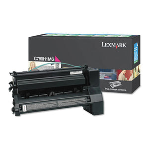 LEXMARK C780H1MG Magenta Original Toner Cartridge - Cartouches Certifiées