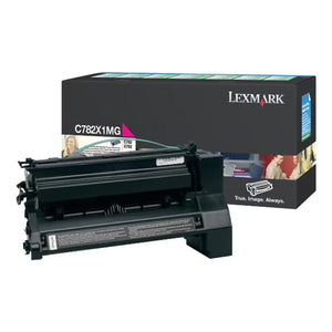 LEXMARK C782X1MG Magenta Original Toner Cartridge - Cartouches Certifiées