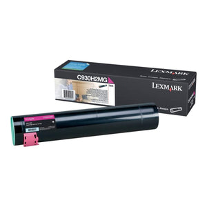 LEXMARK C930H2MG Magenta Original Toner Cartridge - Cartouches Certifiées