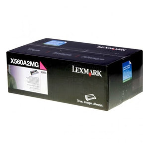 LEXMARK X560A2MG Magenta Original Toner Cartridge - Cartouches Certifiées