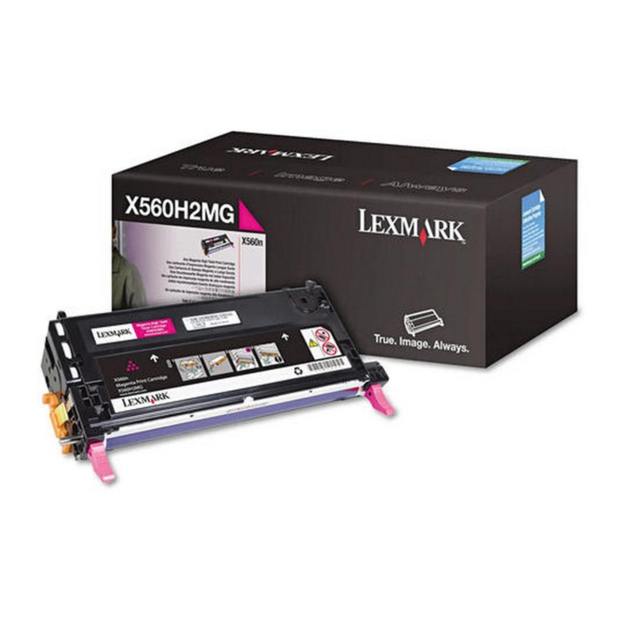 LEXMARK X560H2MG Magenta Original Toner Cartridge - Cartouches Certifiées