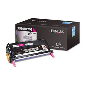 LEXMARK X560H2MG Magenta Original Toner Cartridge - Cartouches Certifiées