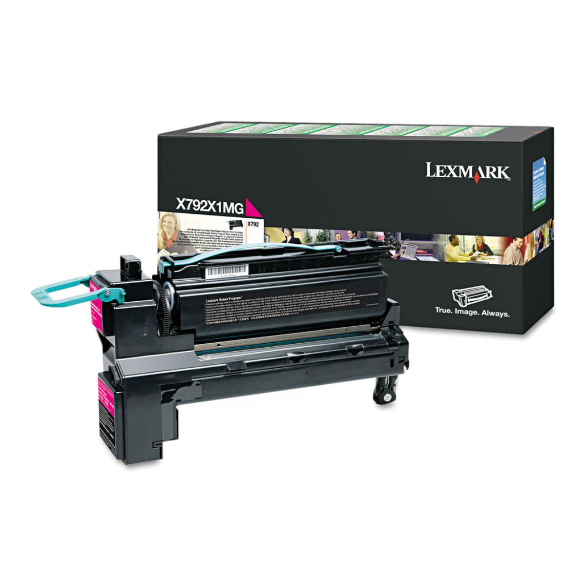 LEXMARK X792X1MG Magenta Original Toner Cartridge - Cartouches Certifiées