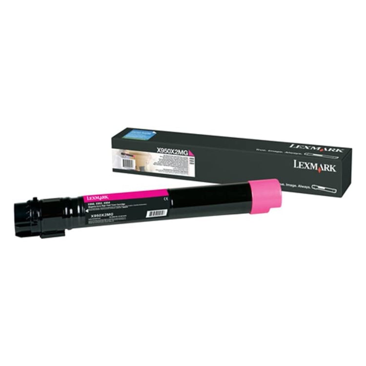 LEXMARK X950X2MG Magenta Original Toner Cartridge - Cartouches Certifiées