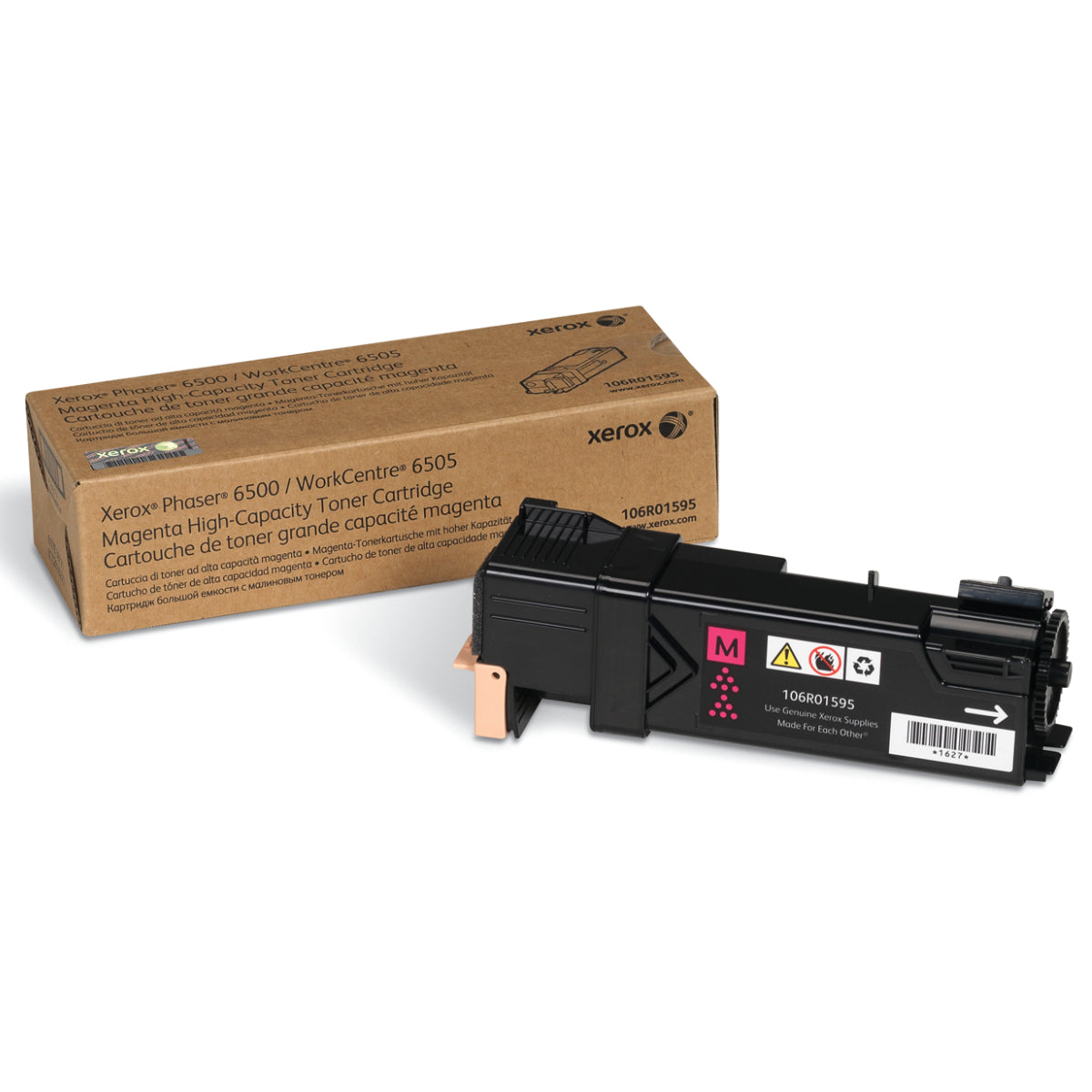 XEROX 106R01595 Magenta Original Toner Cartridge - Cartouches Certifiées