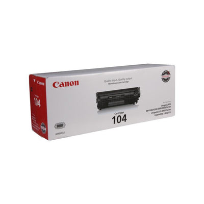 CANON 104 (0263B001) Black Original Toner Cartridge - Cartouches Certifiées