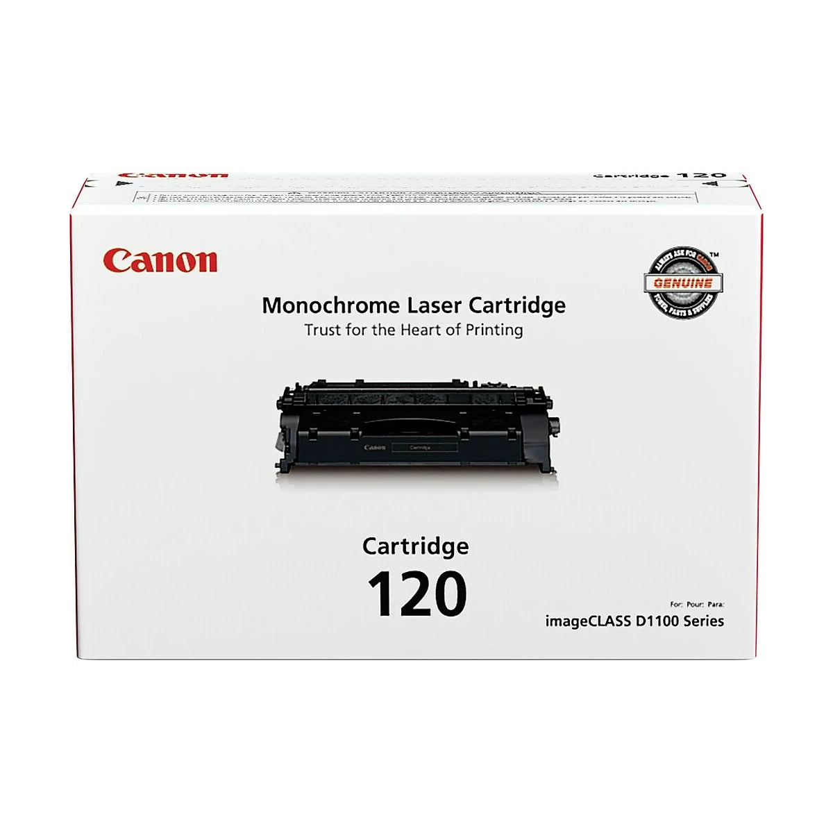CANON 120 (2617B001) Black Original Toner Cartridge - Cartouches Certifiées
