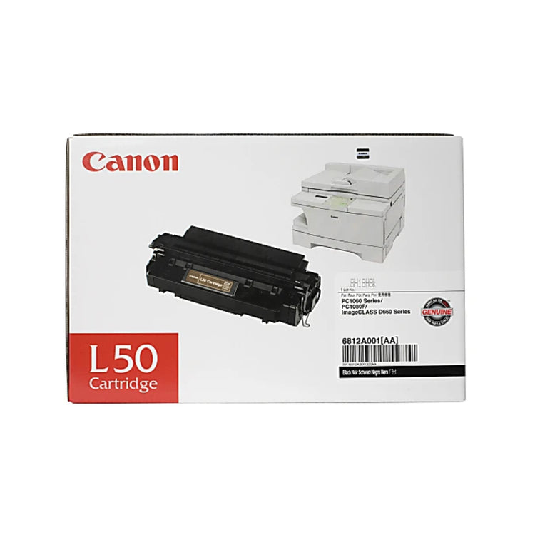 CANON L-50 (6812A001AA) Black Original Toner Cartridge - Cartouches Certifiées