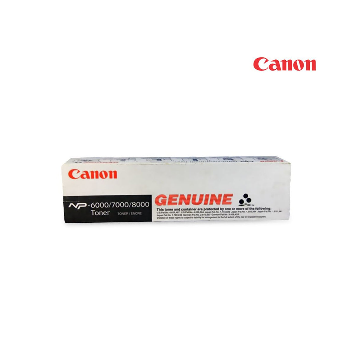 CANON NP-6000 (1366A005AA) Black Original Toner Cartridge - Cartouches Certifiées