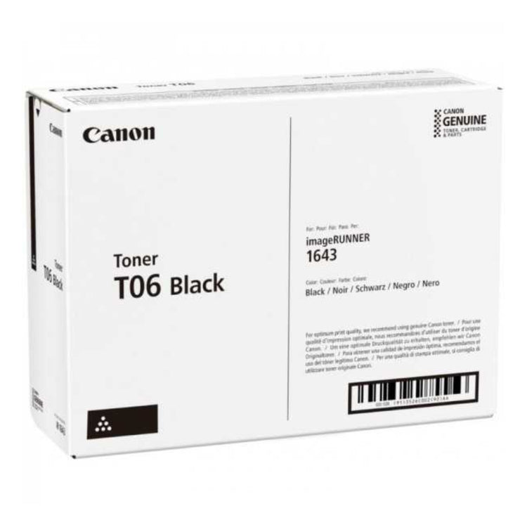 CANON T06 (3526C001AA) Black Original Toner Cartridge - Cartouches Certifiées
