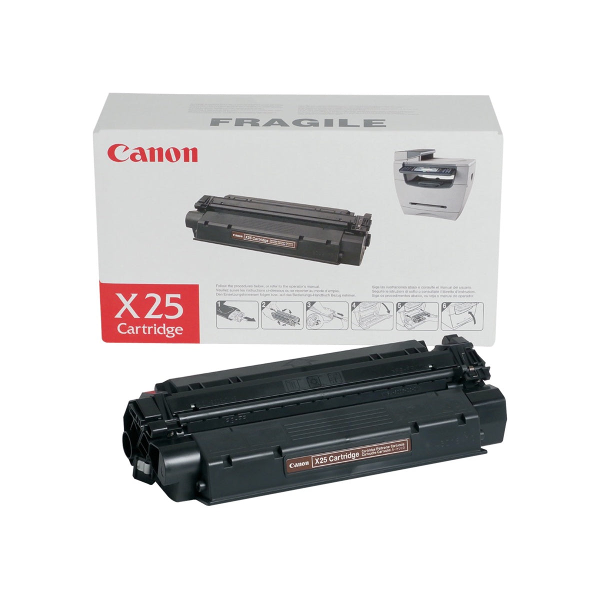 CANON X25 (8489A001AA) Black Original Toner Cartridge - Cartouches Certifiées