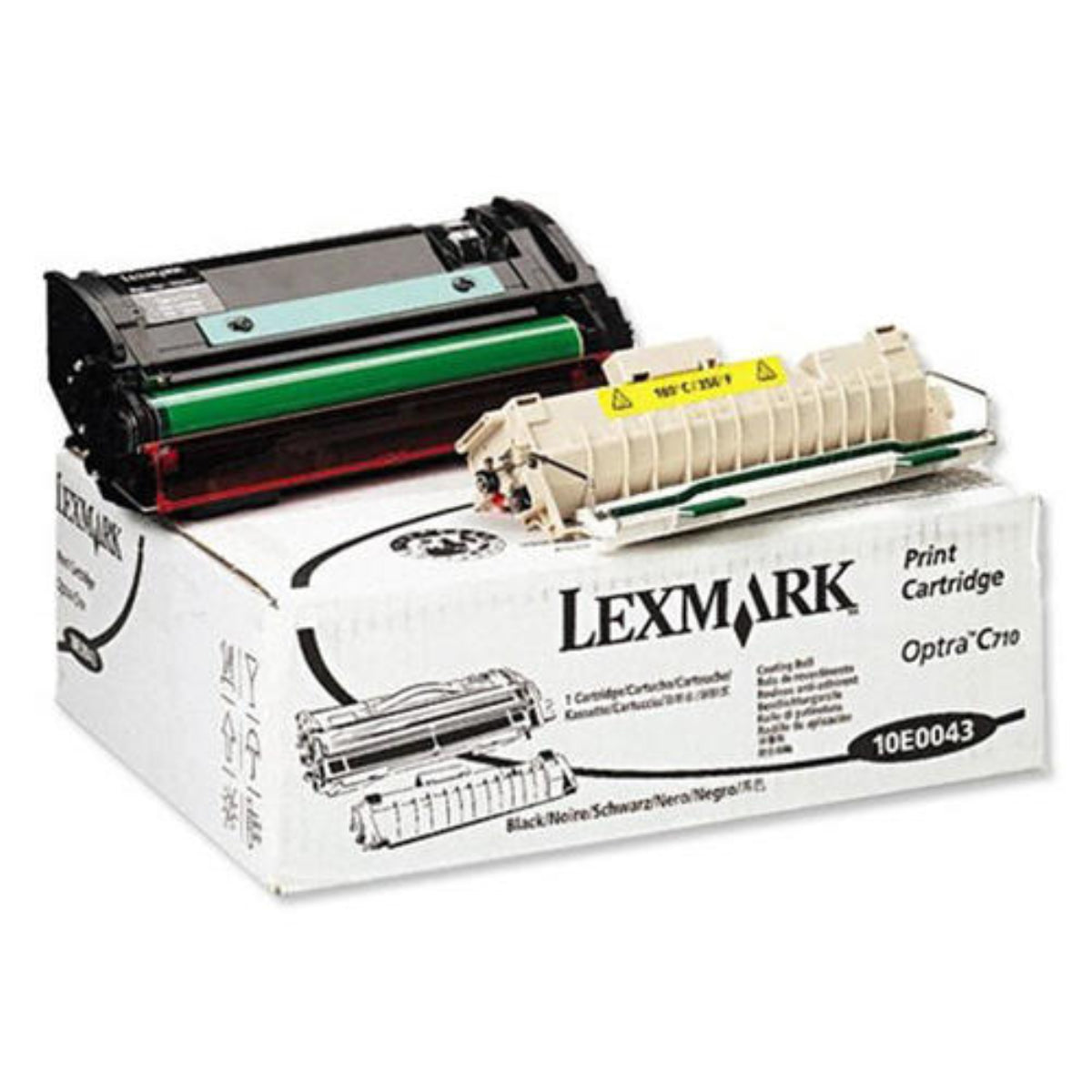 LEXMARK 10E0043 Black Original Toner Cartridge - Cartouches Certifiées