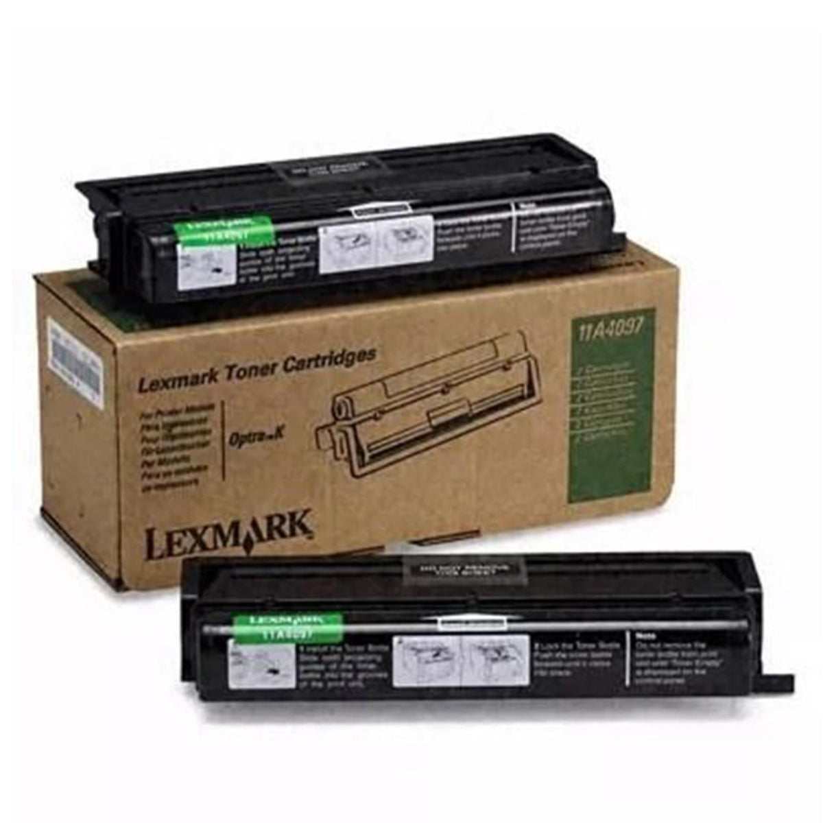 LEXMARK 11A4097 Black Original Toner Cartridge - Cartouches Certifiées