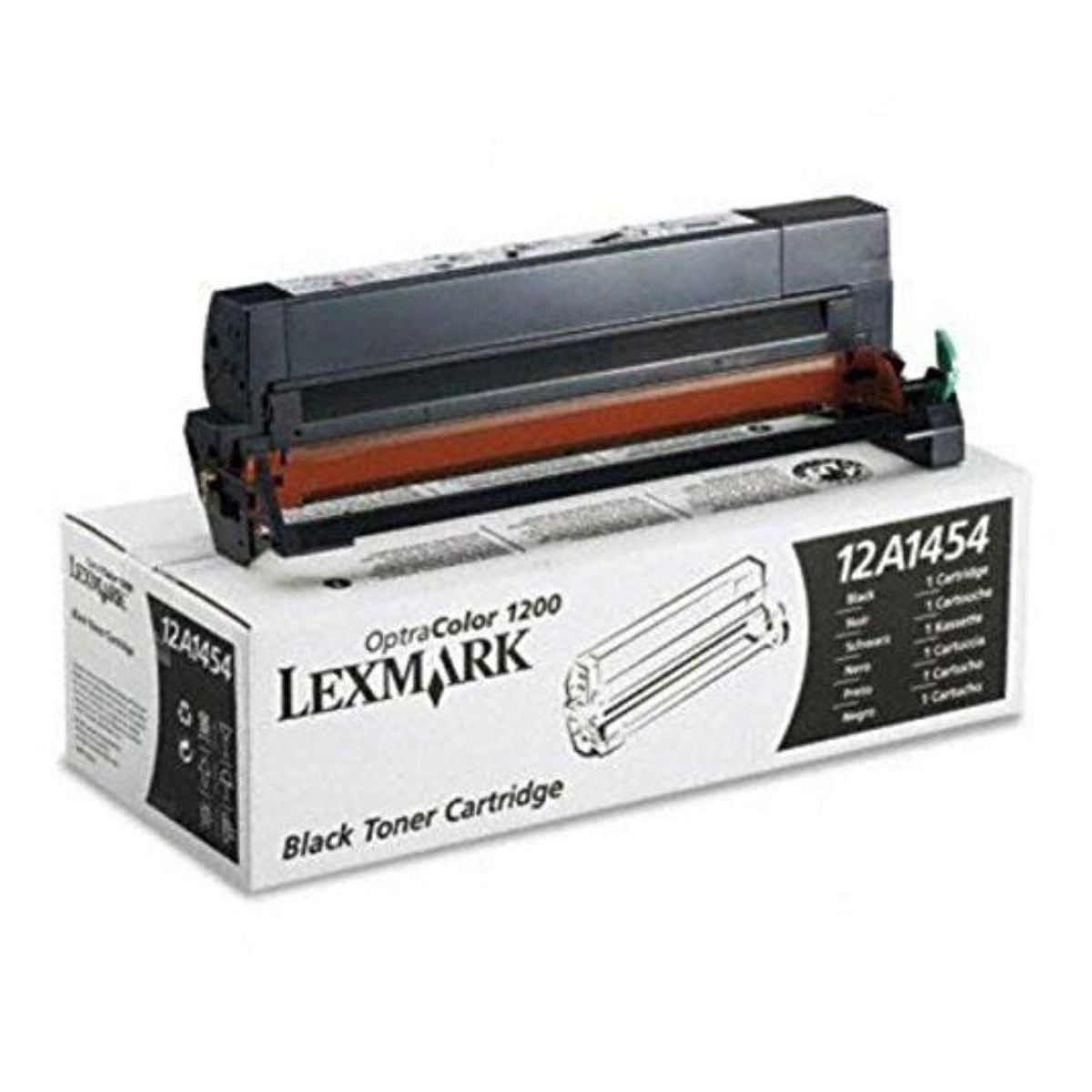 LEXMARK 12A1454 Black Original Toner Cartridge - Cartouches Certifiées