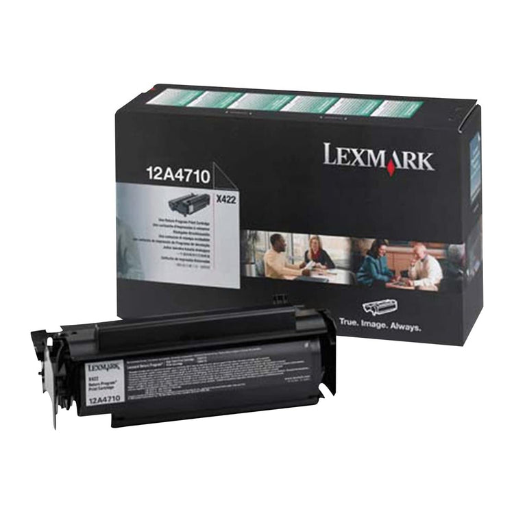 LEXMARK 12A4710 Black Original Toner Cartridge - Cartouches Certifiées