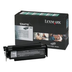 LEXMARK 12A4715 Black Original Toner Cartridge - Cartouches Certifiées