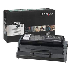 LEXMARK 12A7400 Black Original Toner Cartridge - Cartouches Certifiées