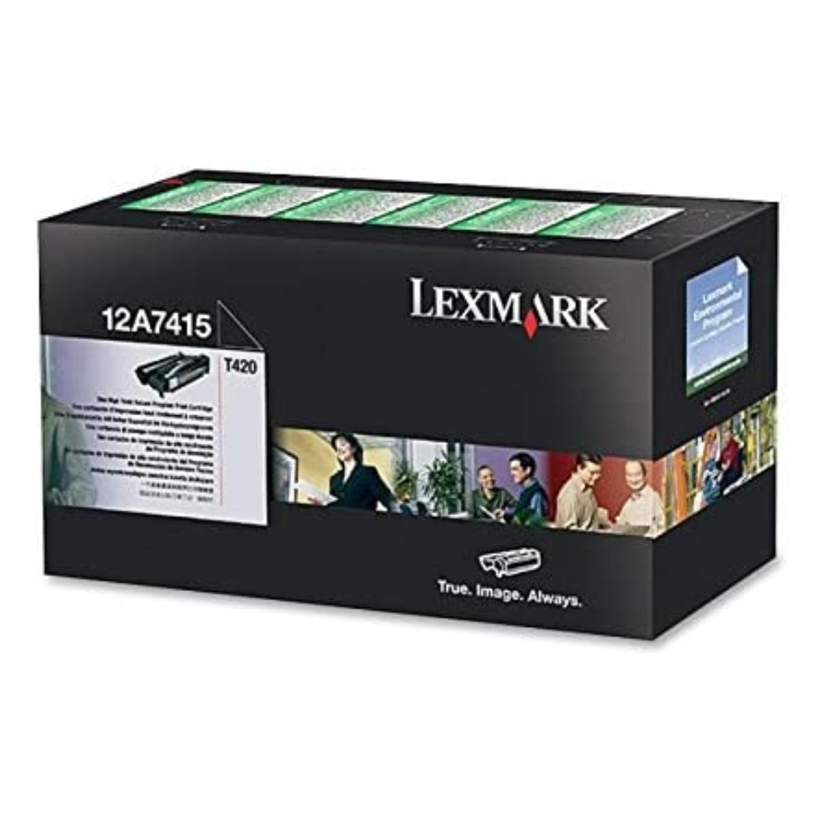 LEXMARK 12A7415 Black Original Toner Cartridge - Cartouches Certifiées