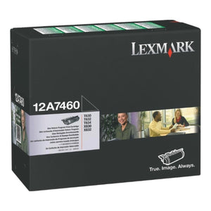 LEXMARK 12A7460 Black Original Toner Cartridge - Cartouches Certifiées