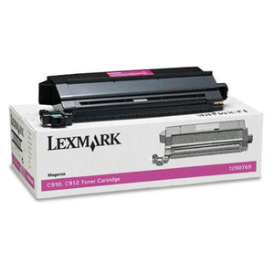 LEXMARK 12N0769 Magenta Original Toner Cartridge - Cartouches Certifiées