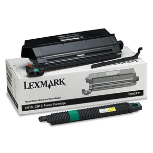 LEXMARK 12N0771 Black Original Toner Cartridge - Cartouches Certifiées