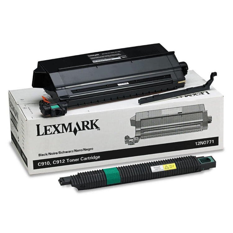LEXMARK 12N0771 Black Original Toner Cartridge - Cartouches Certifiées
