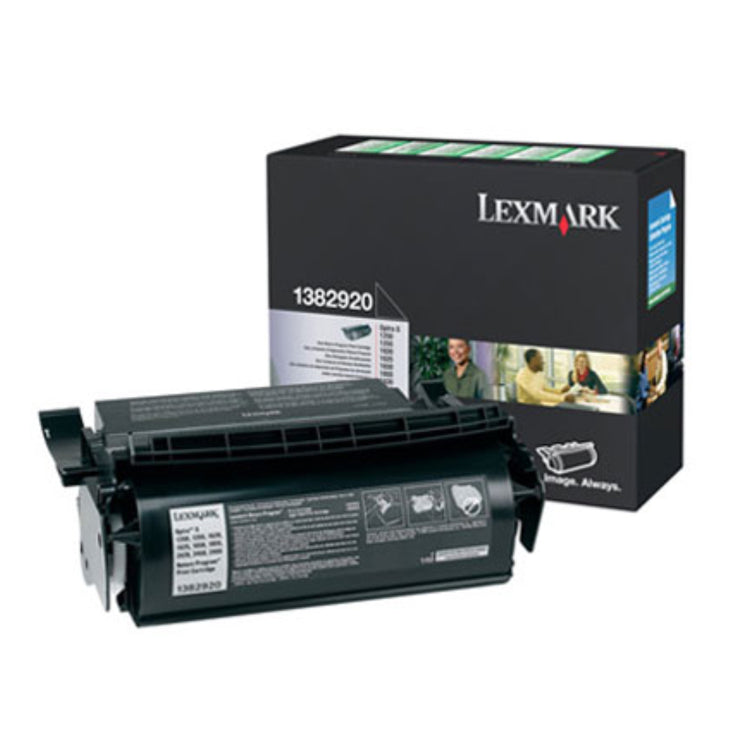 LEXMARK 1382920 Black Original Toner Cartridge - Cartouches Certifiées