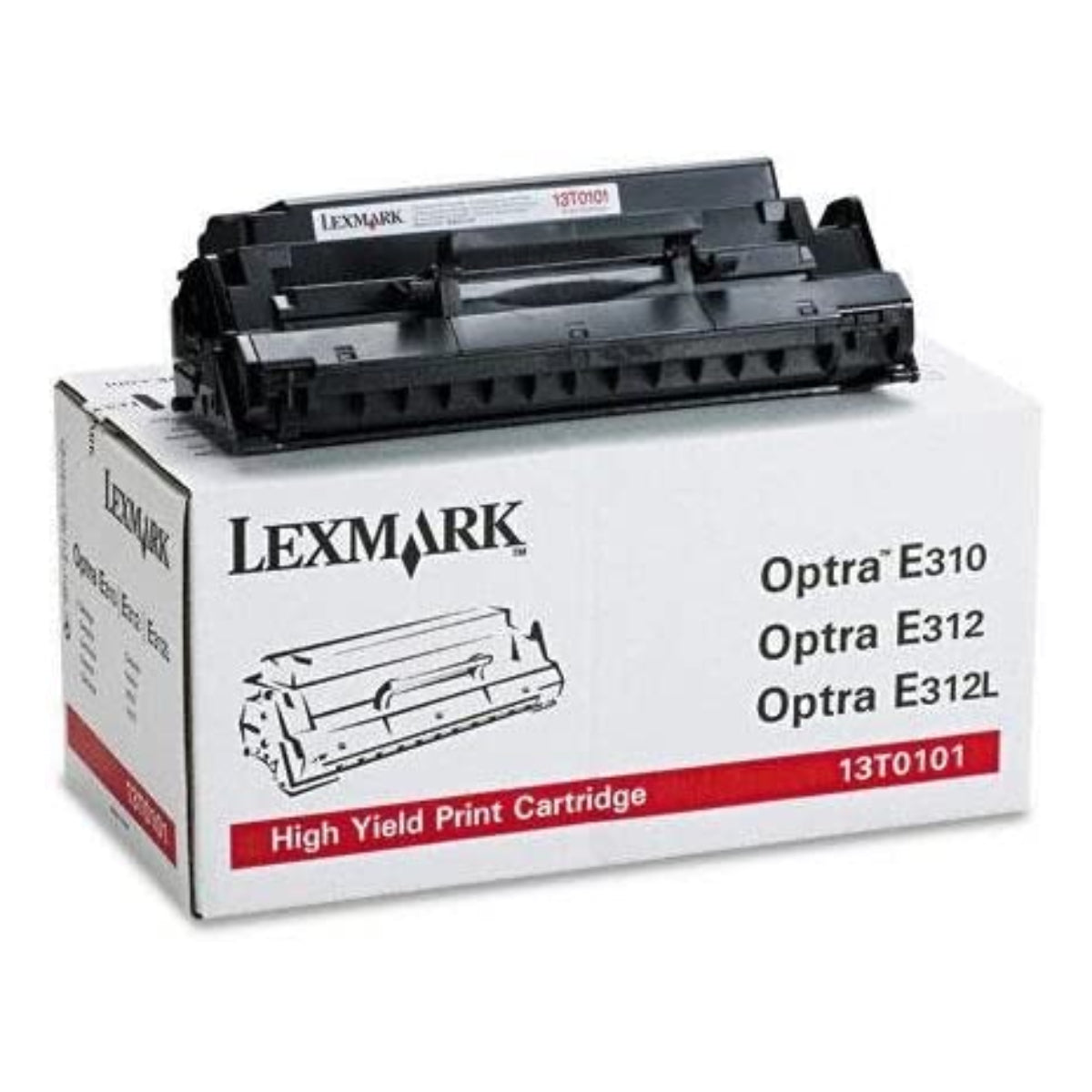 LEXMARK 13T0101 Black Original Toner Cartridge - Cartouches Certifiées
