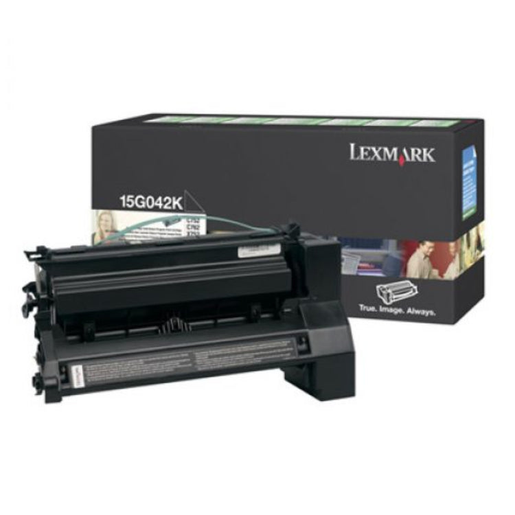 LEXMARK 15G042K Black Original Toner Cartridge - Cartouches Certifiées
