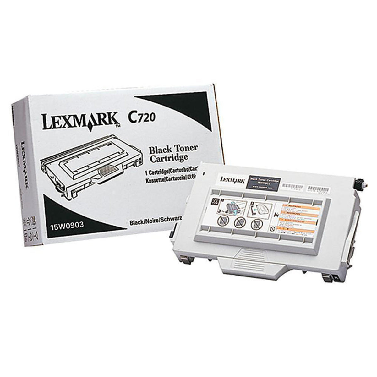 LEXMARK 15W0903 Black Original Toner Cartridge - Cartouches Certifiées