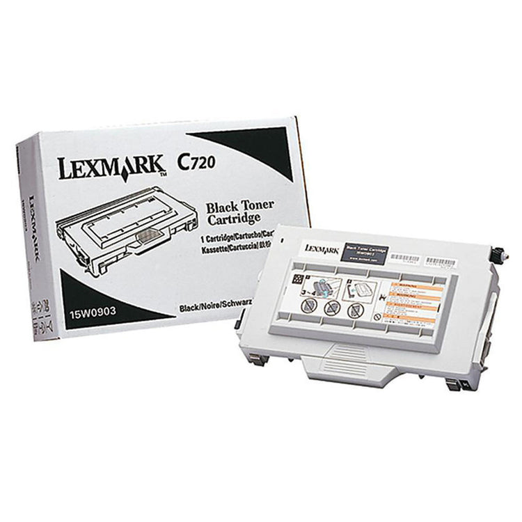 LEXMARK 15W0903 Black Original Toner Cartridge - Cartouches Certifiées