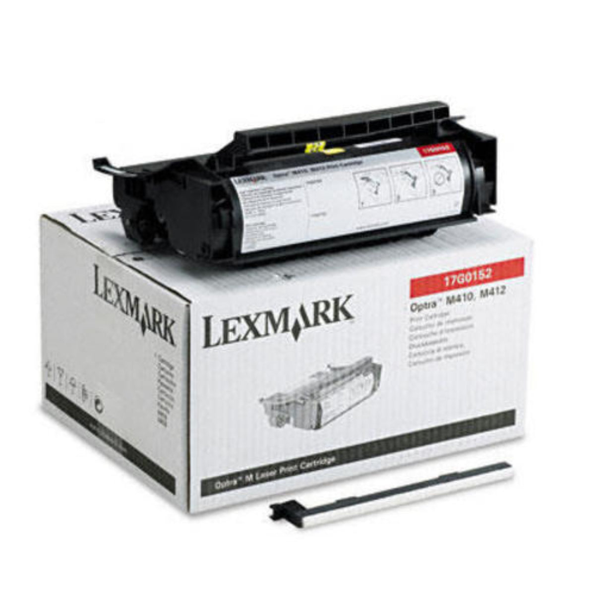 LEXMARK 17G0152 Black Original Toner Cartridge - Cartouches Certifiées