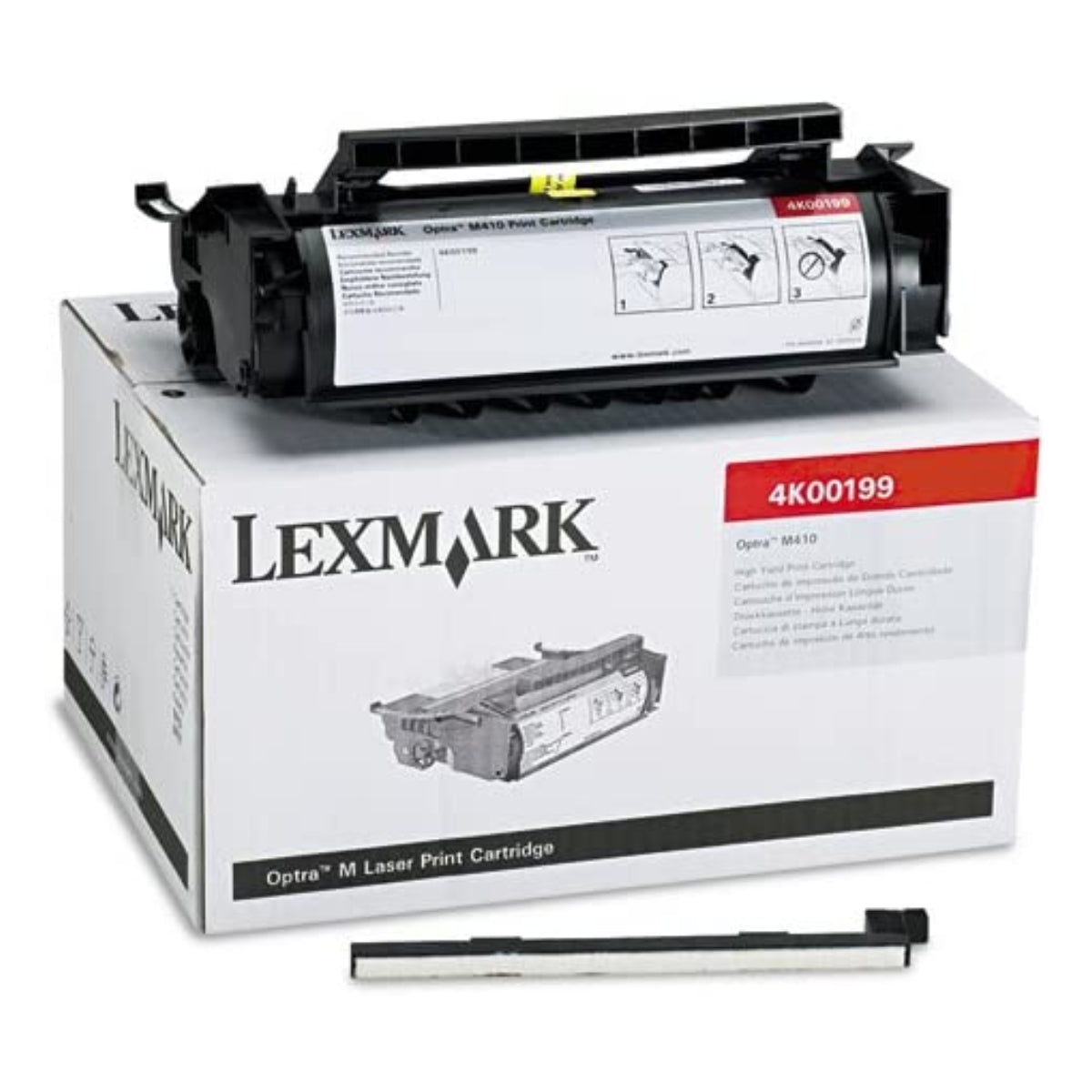 LEXMARK 4K00199 Black Original Toner Cartridge - Cartouches Certifiées